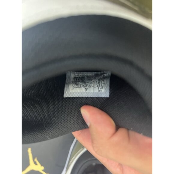 Jordan Legacy 312 Low Sail Black Medium Olive CD7069120 Size US 10.5 New GoodBox - Picture 6 of 9